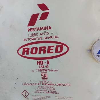 Pertamina RORED HD A 90/ HDA 90/ HD A SAE 90