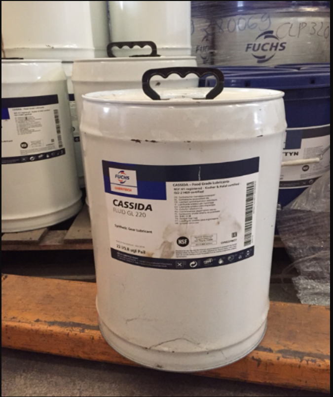 Fuchs Cassida Fluid GL 220 Food Grade Gear Oil