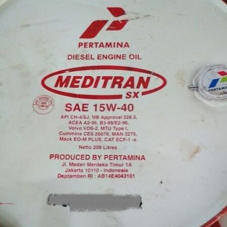 Pertamina Meditran SX 15W-40 API CH-4