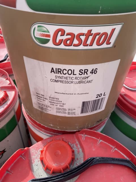 Castrol Aircol SR 46 Synthetic Compressor Oil PAO